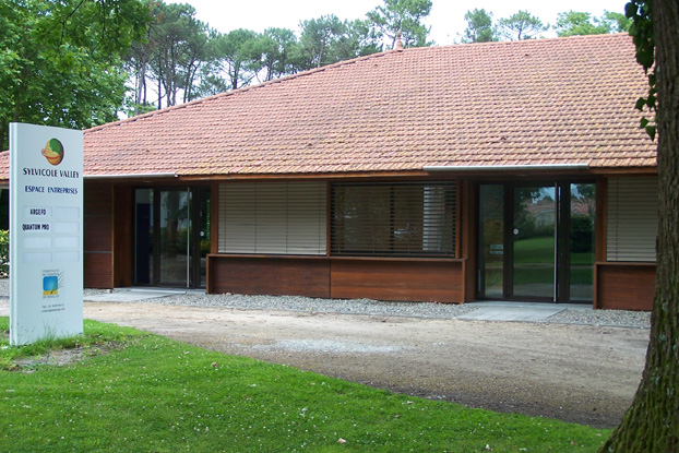 Les bureaux de la Sylvicole valley à Mimizan